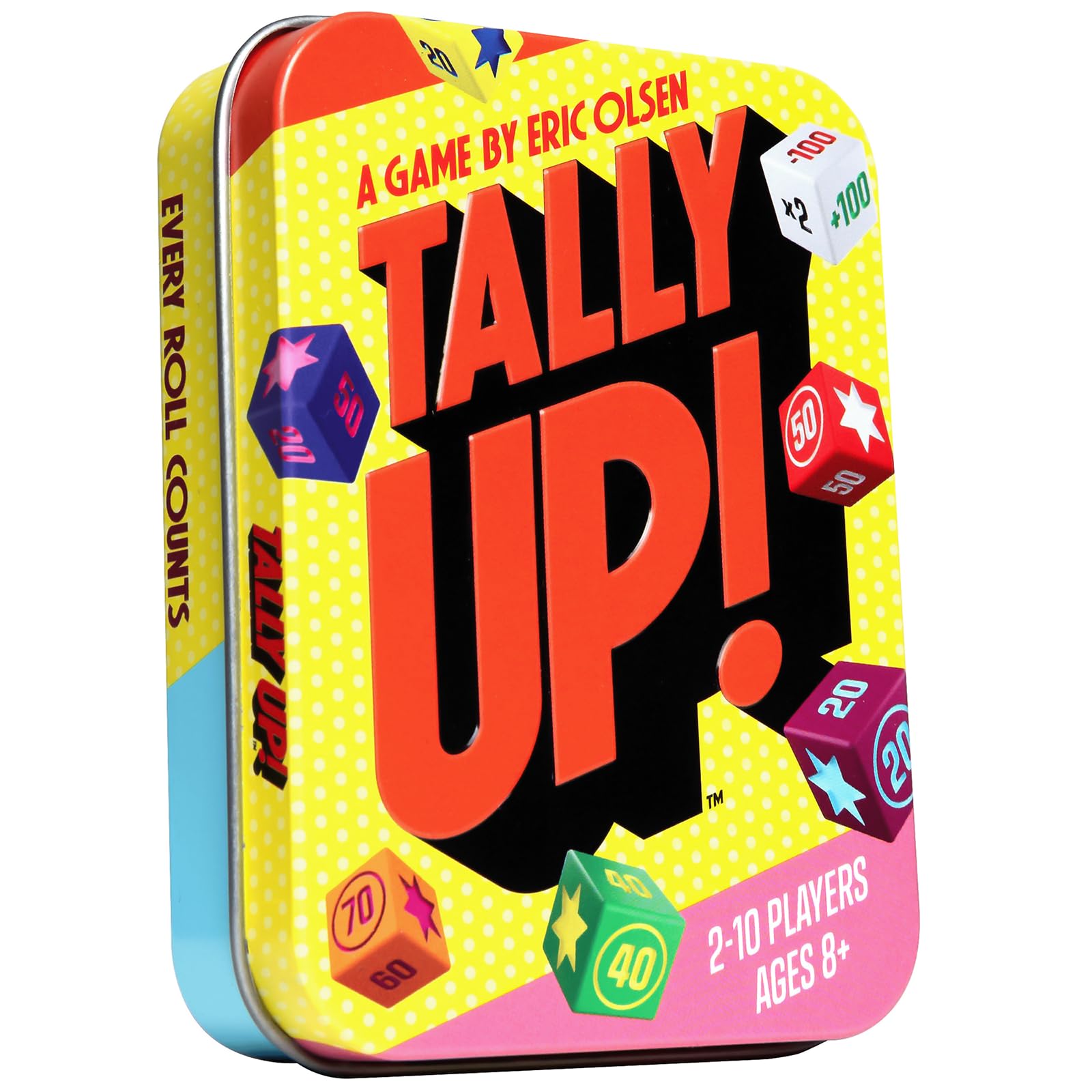 Messy Table Games Tally Up! Push Your Luck Dice Game