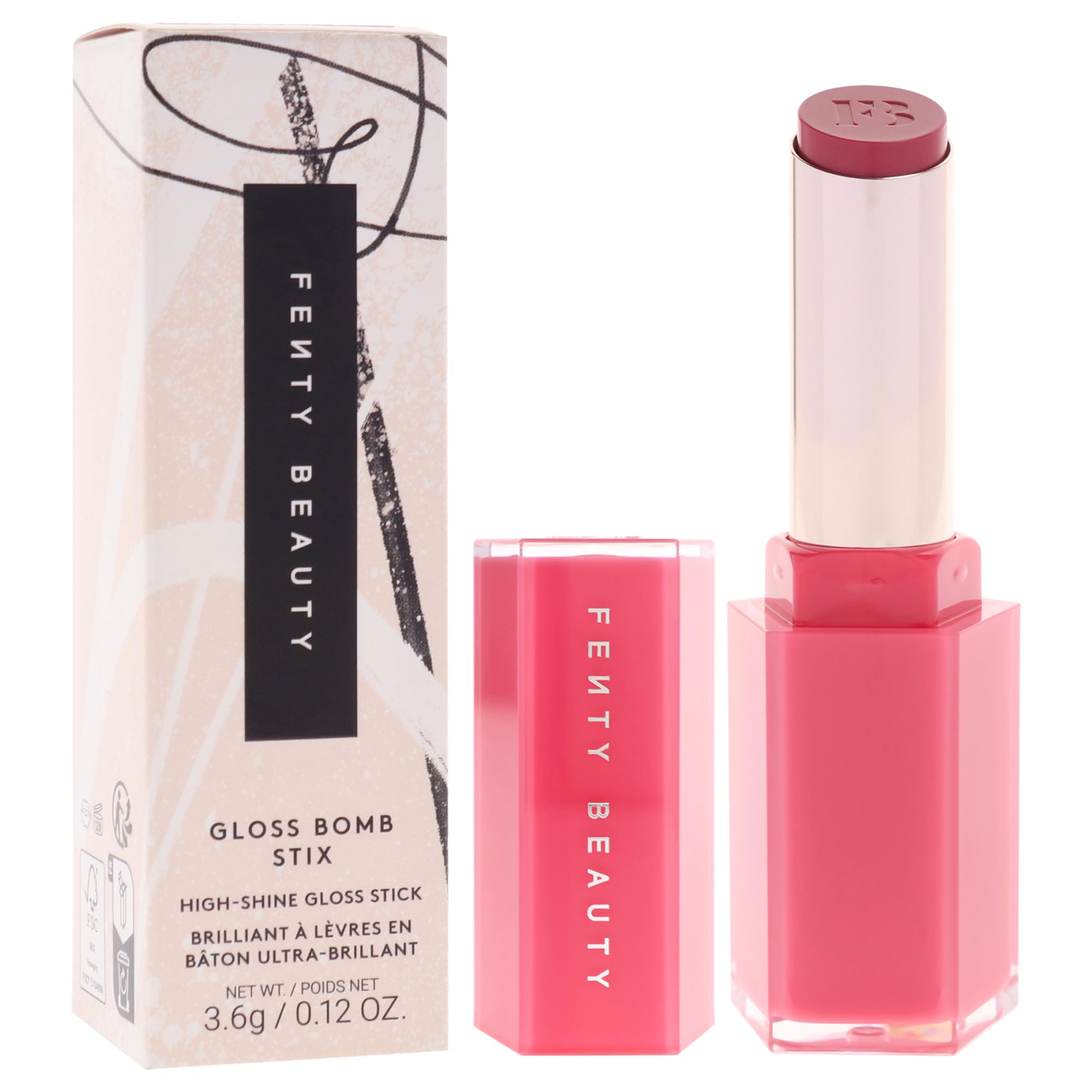 Amazon.com : Gloss Bomb Stix High Shine Gloss - 05 High Biscus by