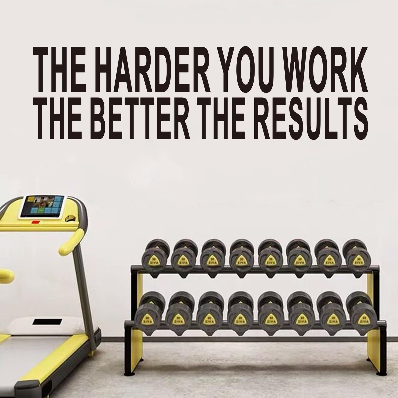 Inspirational Quotes Wall Stickers for Office: Motivational Gym School Classroom Garage Bedroom Vinyl Art Wall Decals - Image 3