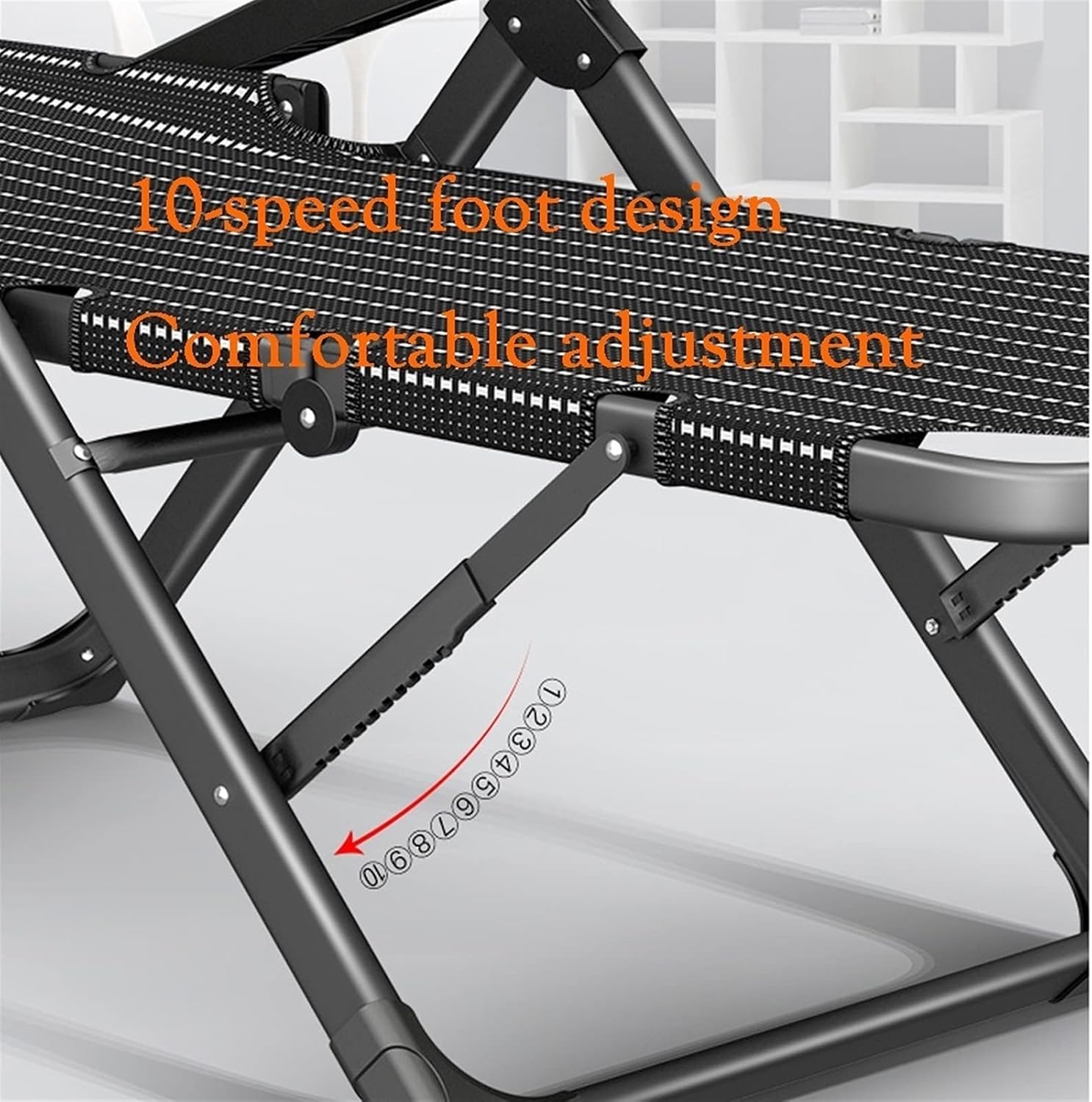 Recliner Chair,Outdoor Sun Lawn Chair,Lounge Chair Patio Folding Camping Chair,Reclining Patio Chairs with Age omic,Ideal Outdoor Recliners, Be,STYL