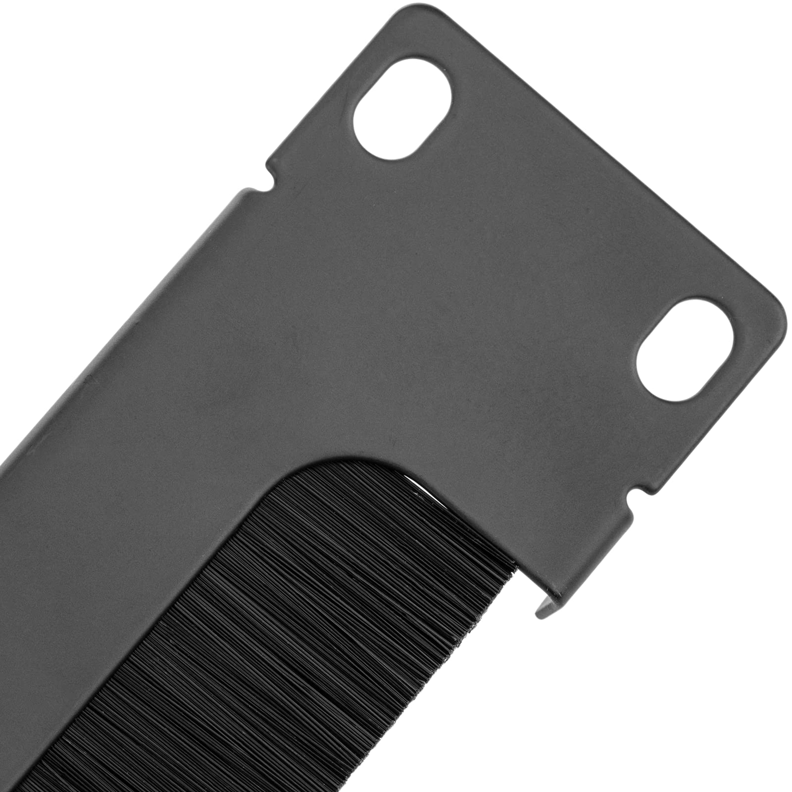 RackMatic - Panel pasacables guíacables para Armario Rack 19" 1U con Cepillo para gestión de Cables
