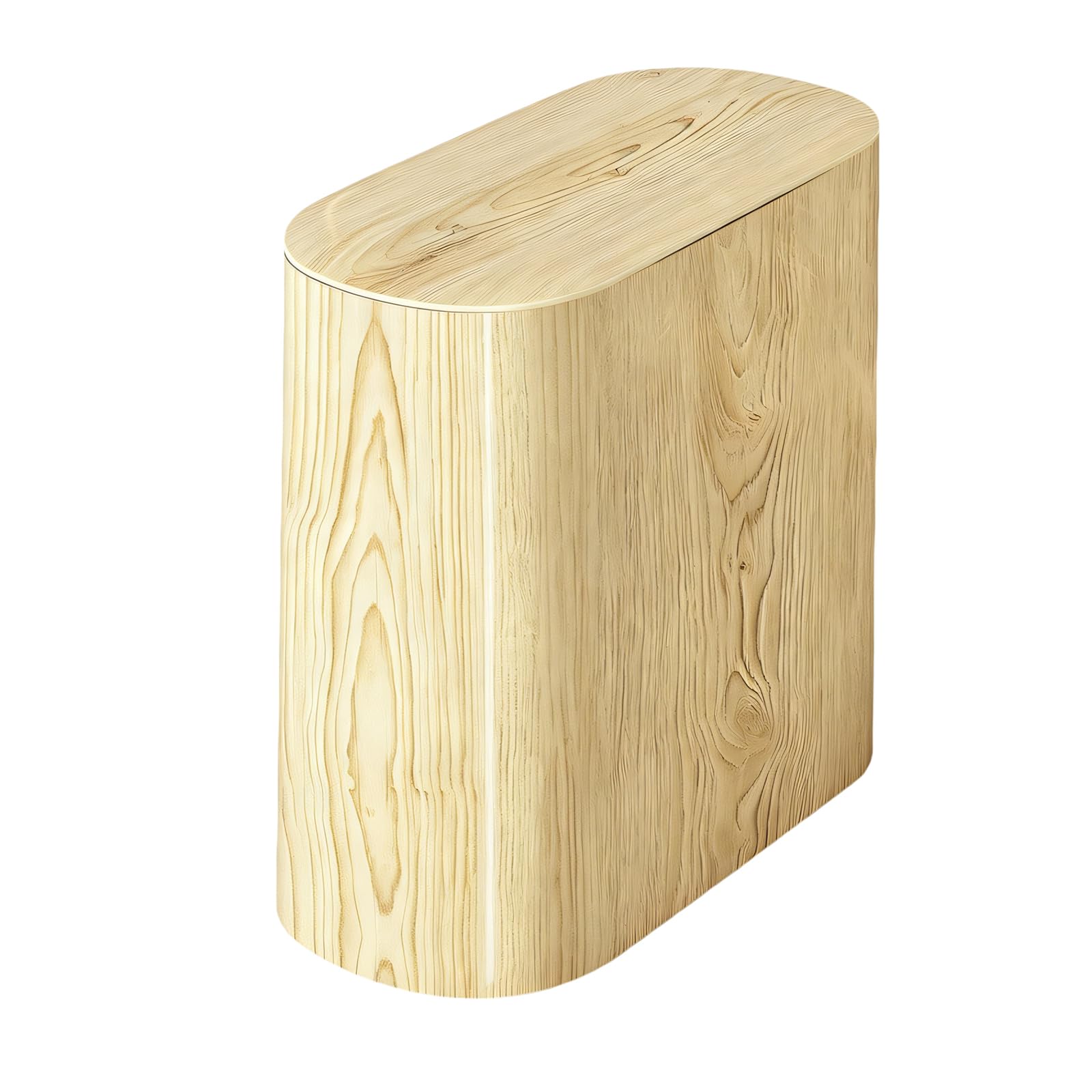 Whoasyst Press Lid Trash Can Strong Double Layer Garbage Bin for Home Kitchen and Offices Bathroom Use Simple Waste Can