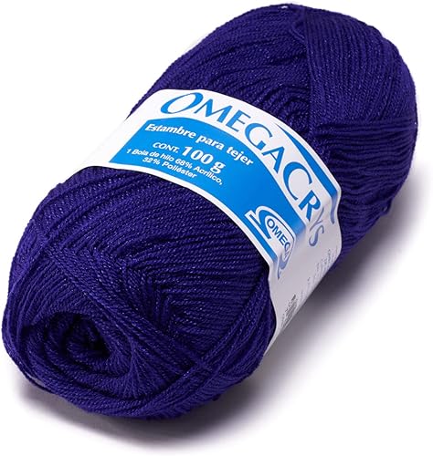 Miniatura 7 de OMEGACRYS [100gr] - de Omega - Hilo fino de cristal ideal para todas las manualidades - Color 01-Blanco 200 01-blanco 200,01-gris claro 210,03-Azul