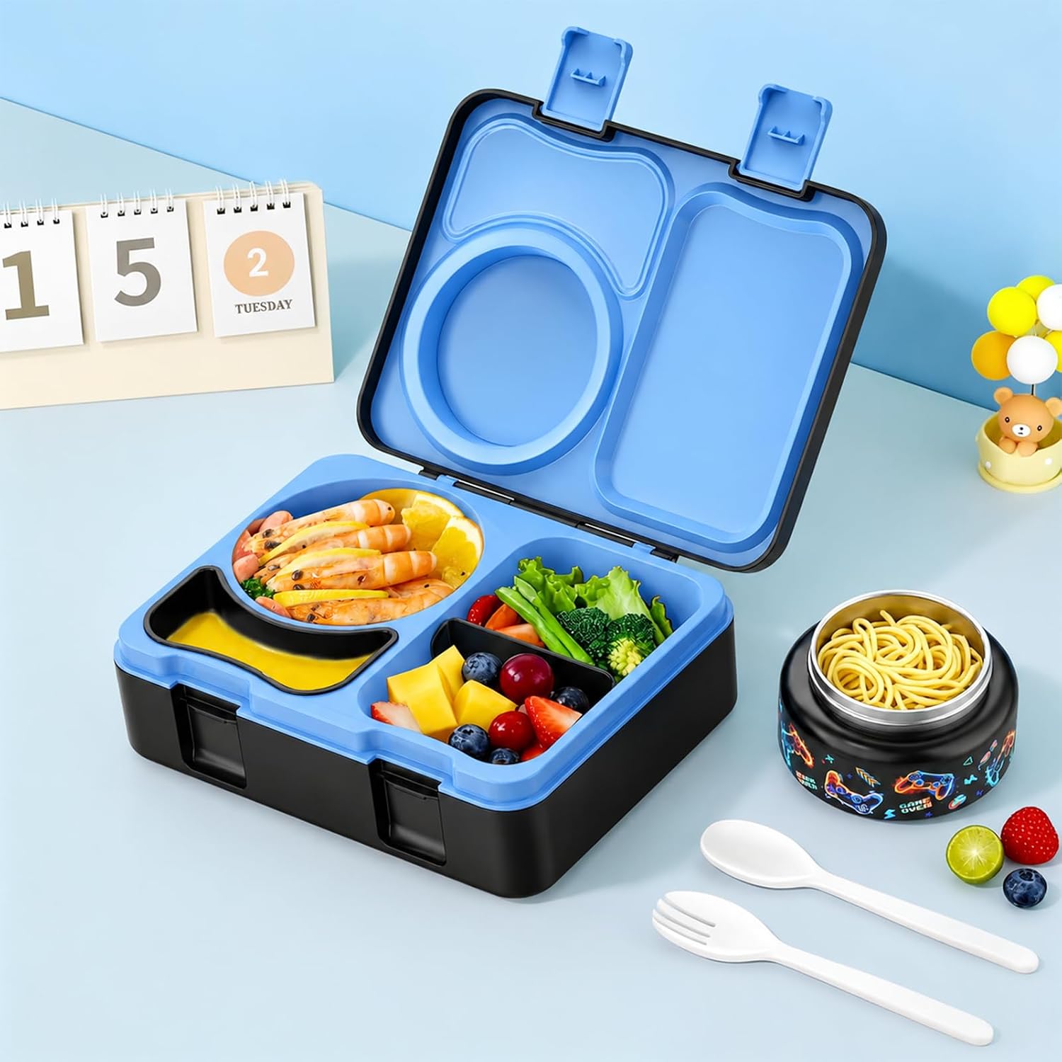 Bento Box Kids Leakproof Kids Lunch