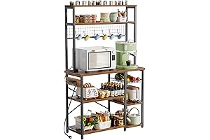 ROOMTEC Kitchen Rack with Power Outlet