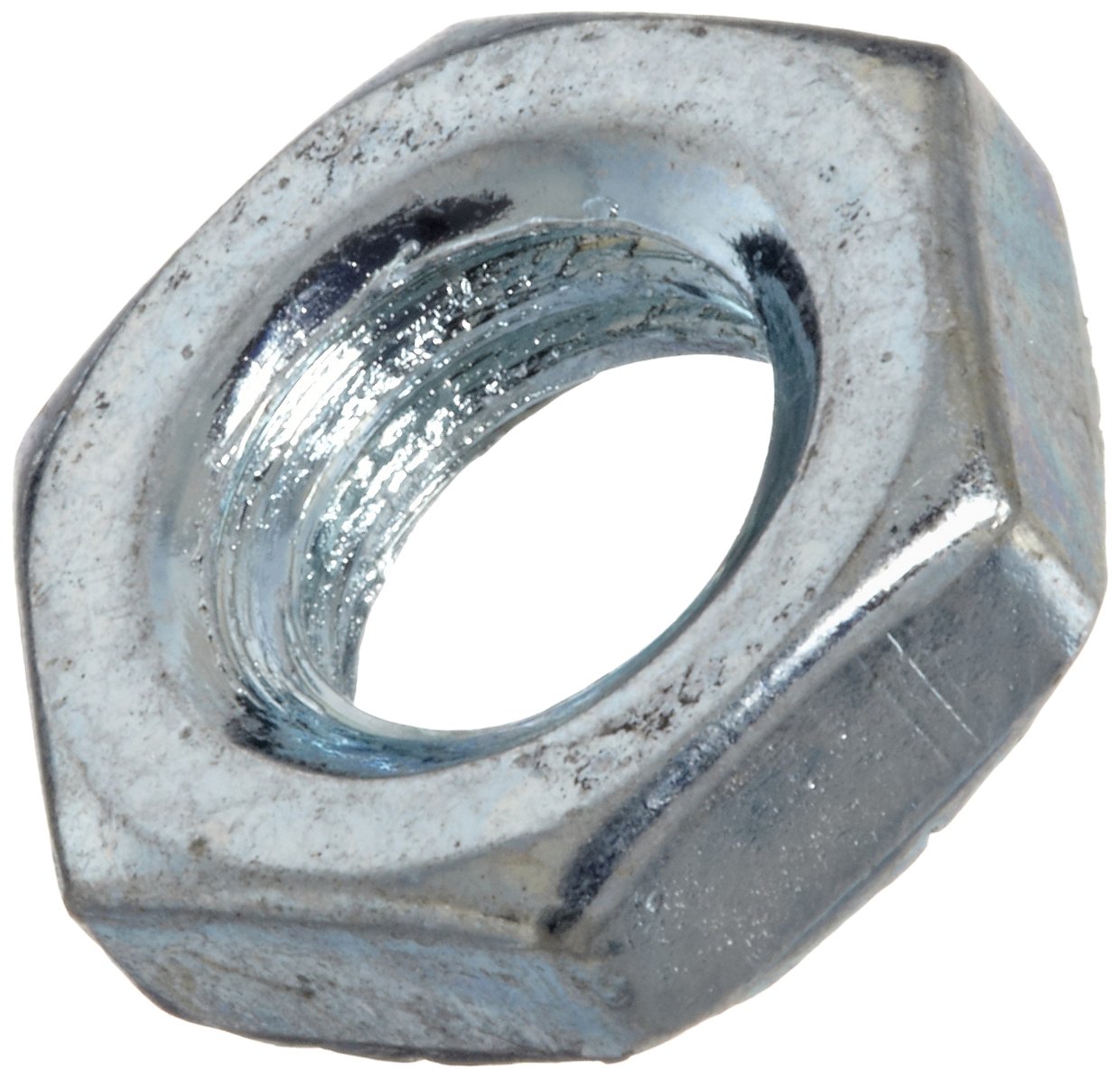 Steel Hex Jam Nut, Zinc Plated Finish, Class 4, DIN 439B, Metric, M61