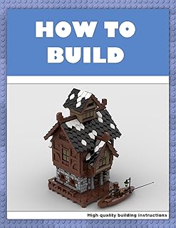 LEGO instructions - How to build a LEGO Hobbit Lake Town (Esgaroth) House MOC (building instructions) (German Edition)