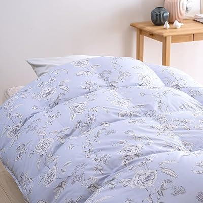 おウチで 西川 羽毛肌掛け布団 ダブル ハンガリー産グース90％ 0.4kg