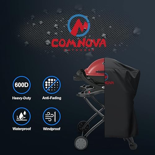Miniatura 3 de Comnova Weber - Funda para parrilla - Serie Q, Q2000Q200Q1000Q100, Q2200, 2400, 1200, 1400 y más, resistente al agua