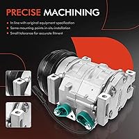 Vista 5 de A-Premium Compresor de aire acondicionado con embrague compatible con Suzuki Grand Vitara 2004-2005 2.5L, Grand Vitara 2001 2.7L, XL-7 2002-2003 2.7L