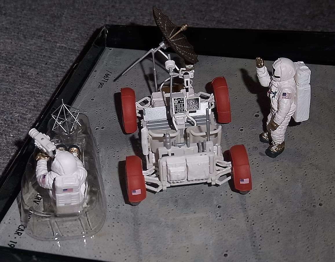 Amazon | 1/43 LRV MOON CAR 1971 アポロ15号 月面車 ムーンカー 月面