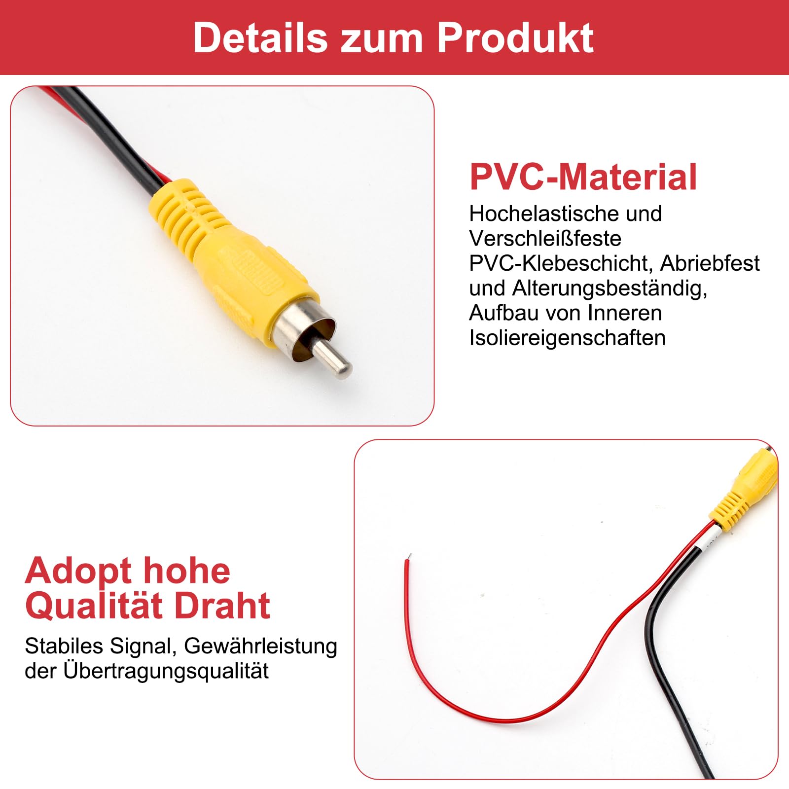 Auvisio Cavo Cinch Triplo, Cavo RCA Per Audio E Video - Foto 10