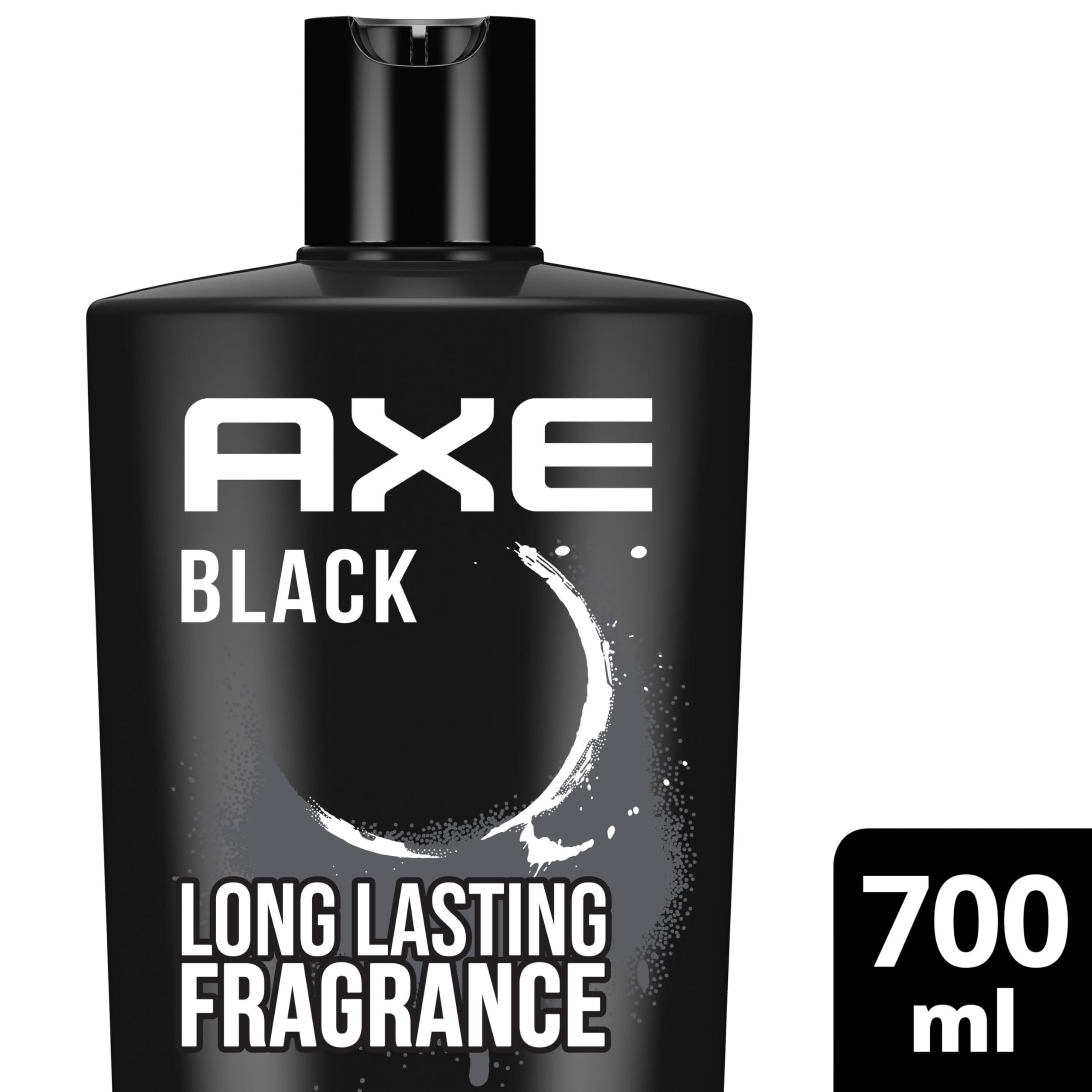 Axe 3 w 1 żel pod prysznic i szampon Black XL dla długotrwałej świeżości i zapachu, testowany dermatologicznie, 700 ml, 1 sztuka