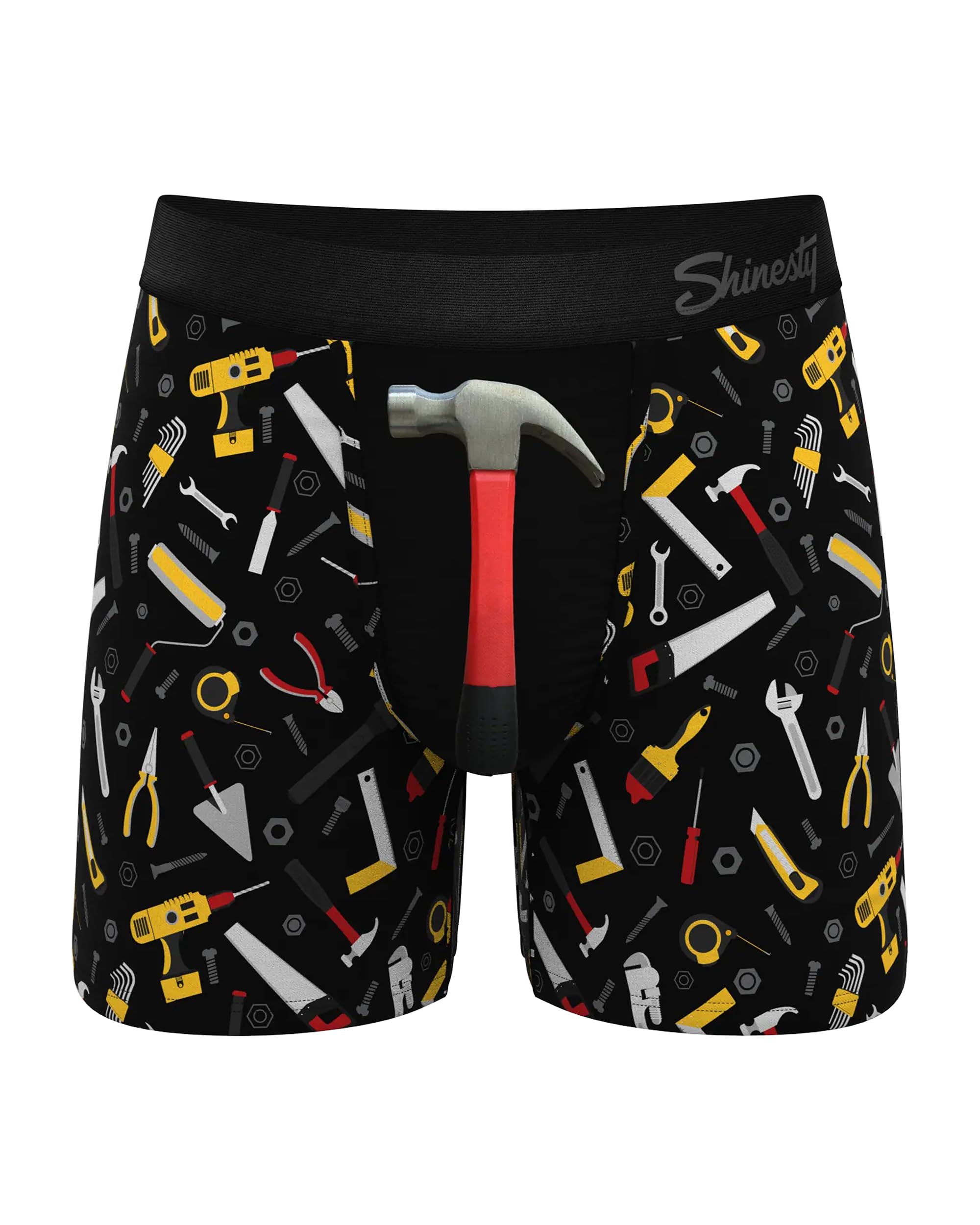 Shinesty Hammock Support Mens Underwear with Pouch | Boxer Briefs for Men Flyless | US Medium Tools