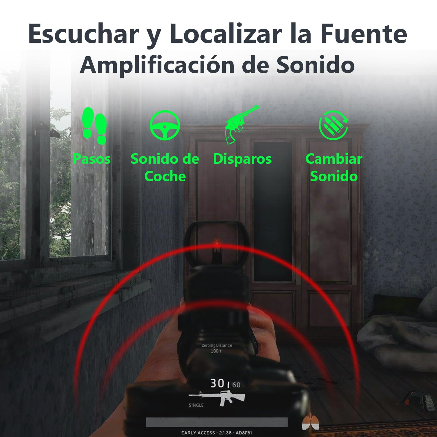 Mcbazel Adaptador de auriculares Xbox, audio estéreo y mezclador de micrófono, equilibrio de juego/chat y control de volumen, adaptador 3.5 mm para controladores Xbox