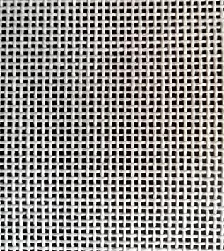 Zweigart Deluxe Mono Orange Line Needlepoint Canvas, 14 Mesh, White 18" X 20"