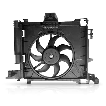 Radiator A/C Condenser Cooling Fan Assembly Compatible with 2007-2015 Smart Fortwo 0002009323