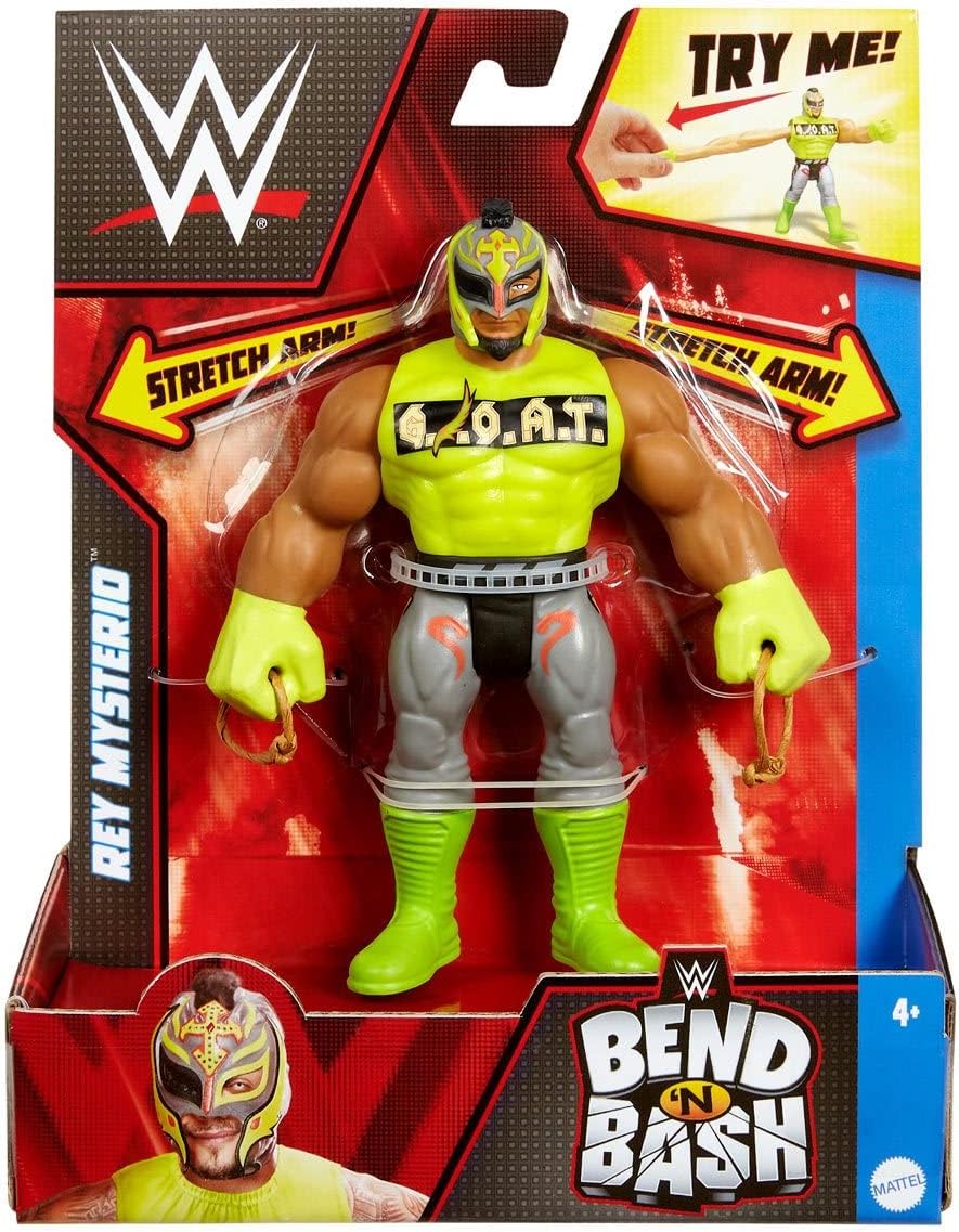 WWE Bend 'N Bash Rey Mysterio Action Figure