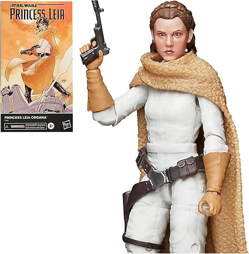 Miniatura 3 de Entretenimiento Tierra Distribución Star Wars The Black Series Princesa Leia Figura de acción Estándar