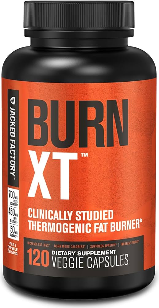Amazon.com: Jacked Factory Burn-XT Clinically Studied Fat Burner