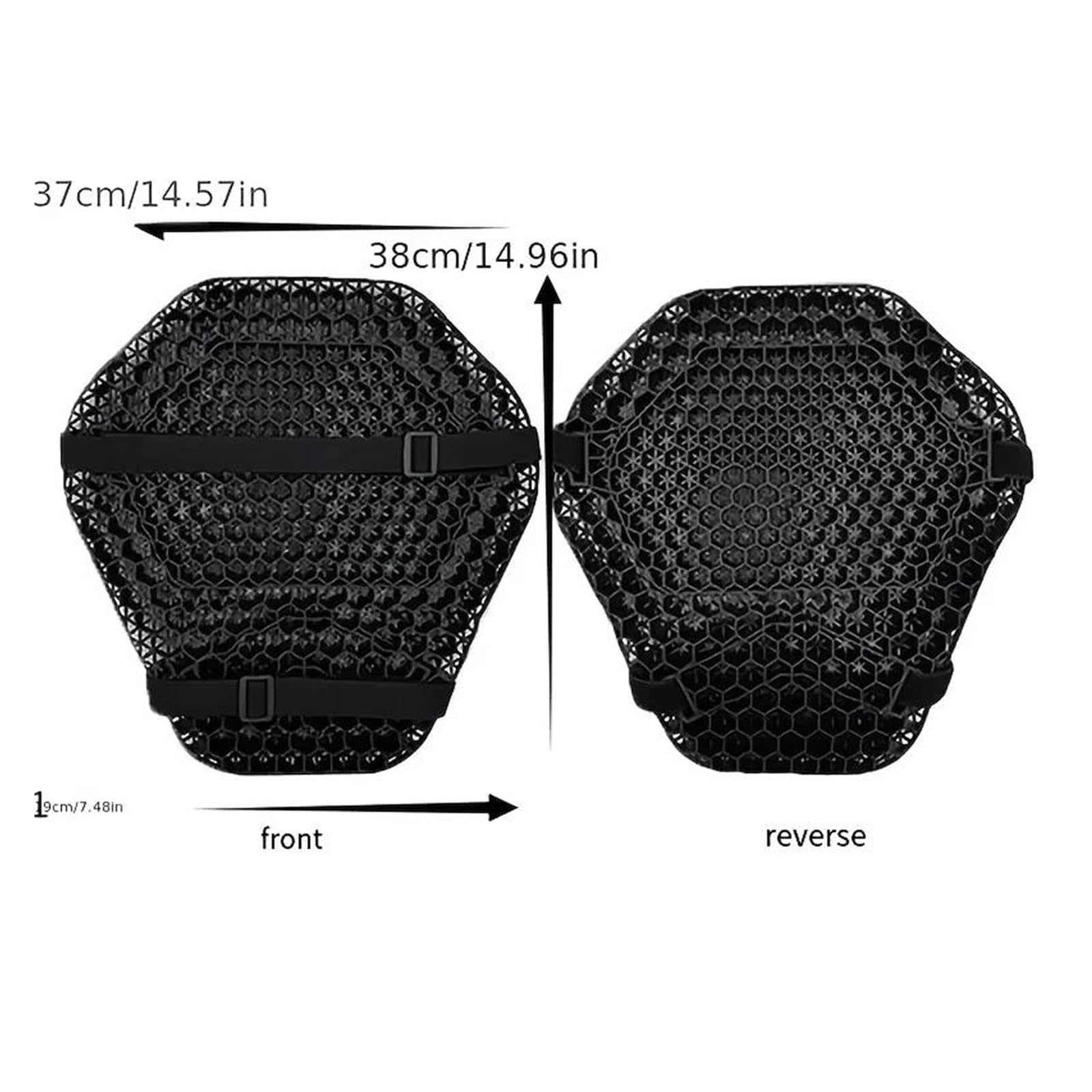 Sella Moto Fodera Per Cuscino Del Sedile Universale Per Moto Antiscivolo Impermeabile Coprisella Moto | Moto Durevole, Parasole Traspirante Con Assorbimento Degli Urti 3D