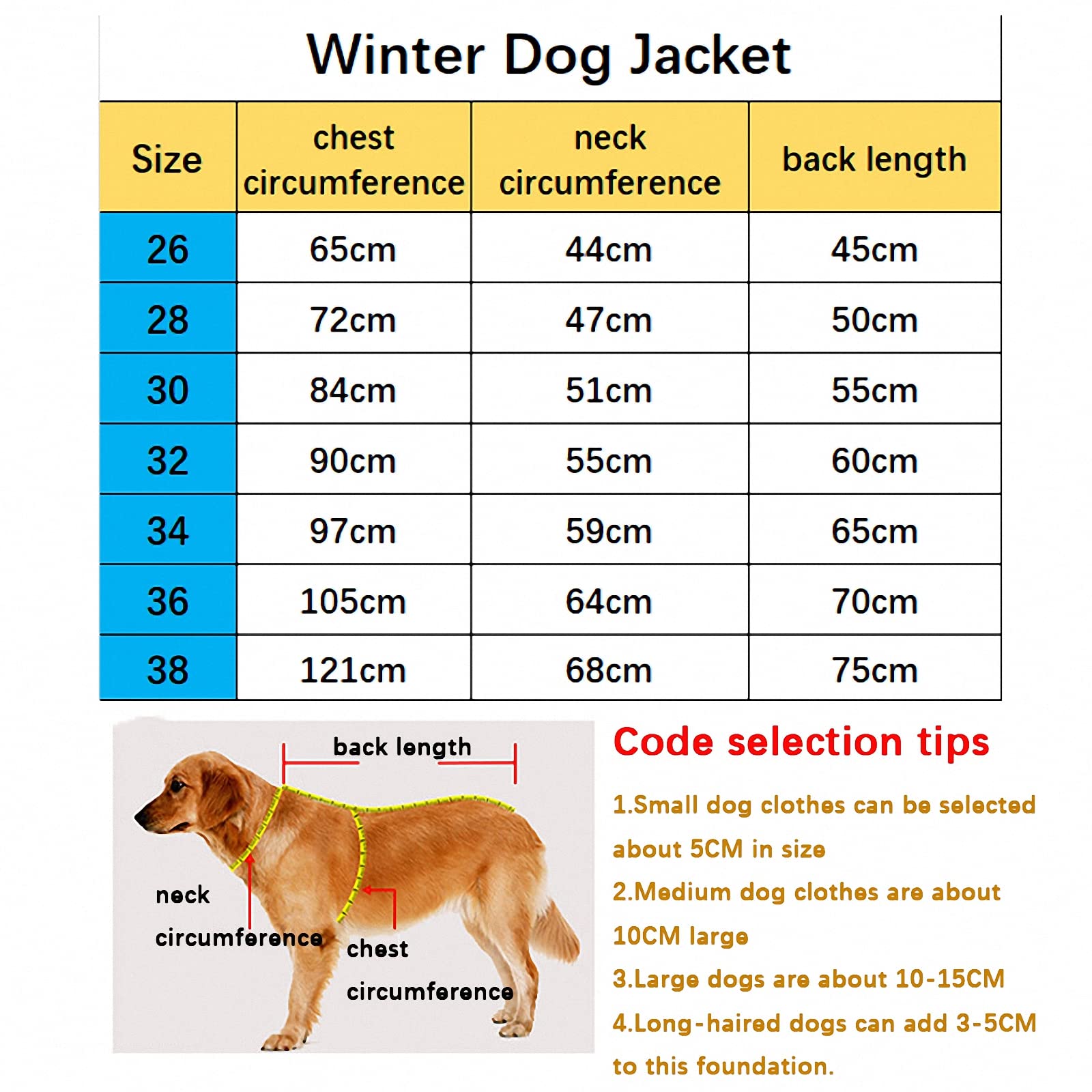 Chaqueta para Mascotas de otoño e Invierno con Capucha, Abrigo para Perros de Nieve a Prueba de Viento para Perros medianos y Grandes, Ropa Abrigada de algodón