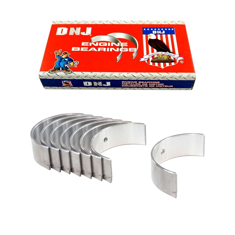 Bronzinas de biela DNJ RB946 Standard para Chevrolet, Pontiac e Toyota 1.8L L4 16V DOHC – 1 conjunto