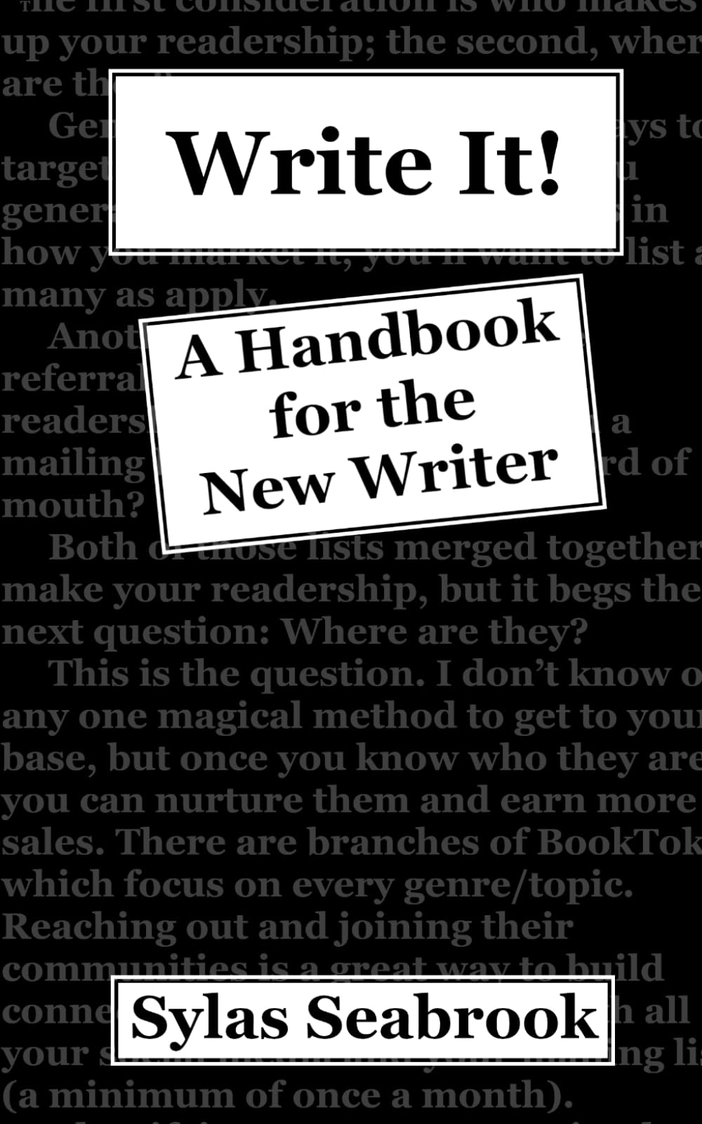 Write It!: A Handbook for the New Writer