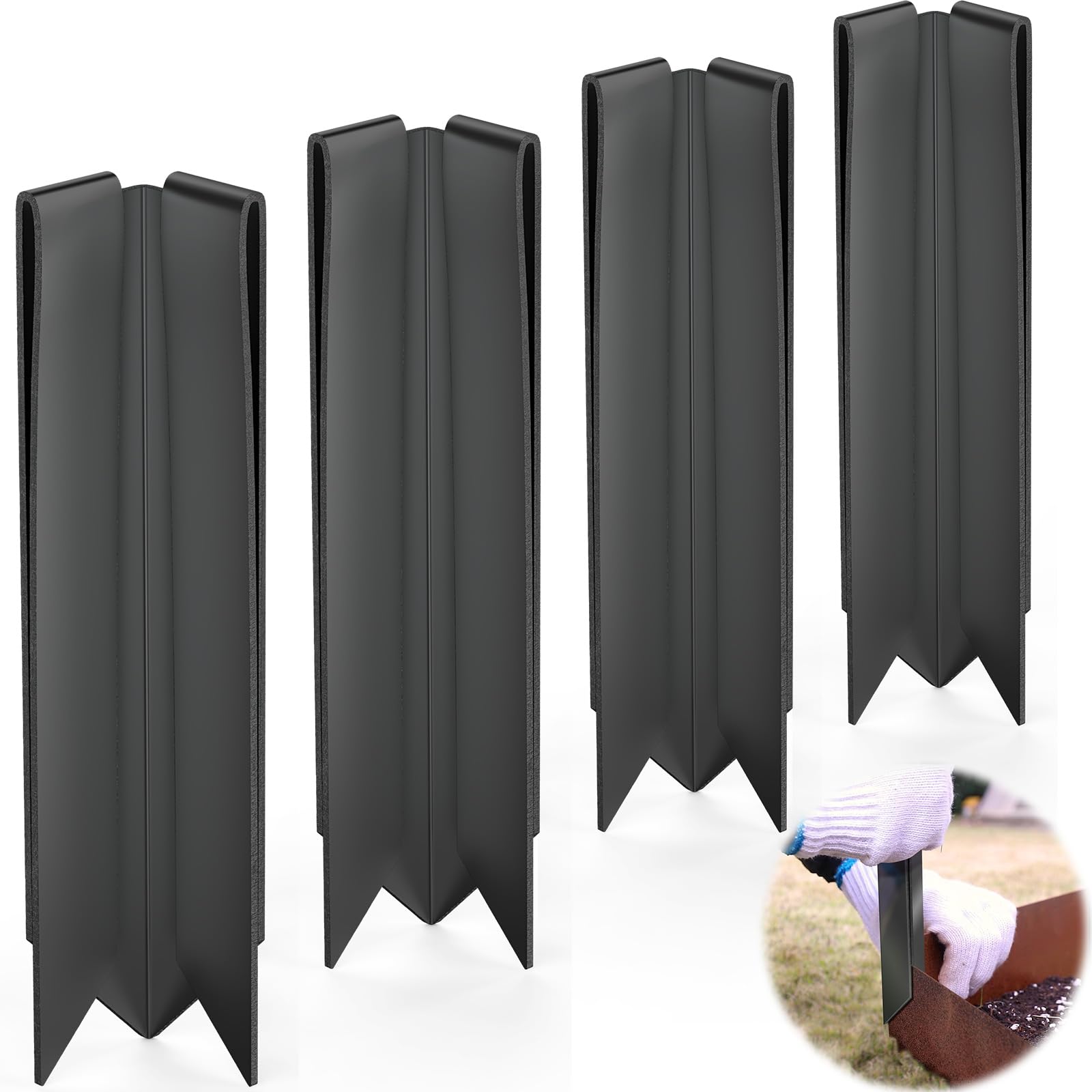 Amazon.com : Fixirons 4 Pack Black 90°Connector Clips for 6 & 8