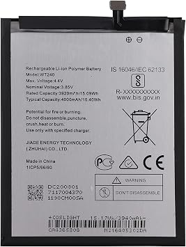 Duotipa Battery WT240 Compatible with Nokia 5.3 Nokia 2.3 TA-1214 TA-1206 with Repair Tool Kit