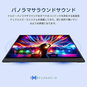 Amazon.co.jp: Scnsuptpモバイルモニター、13.9