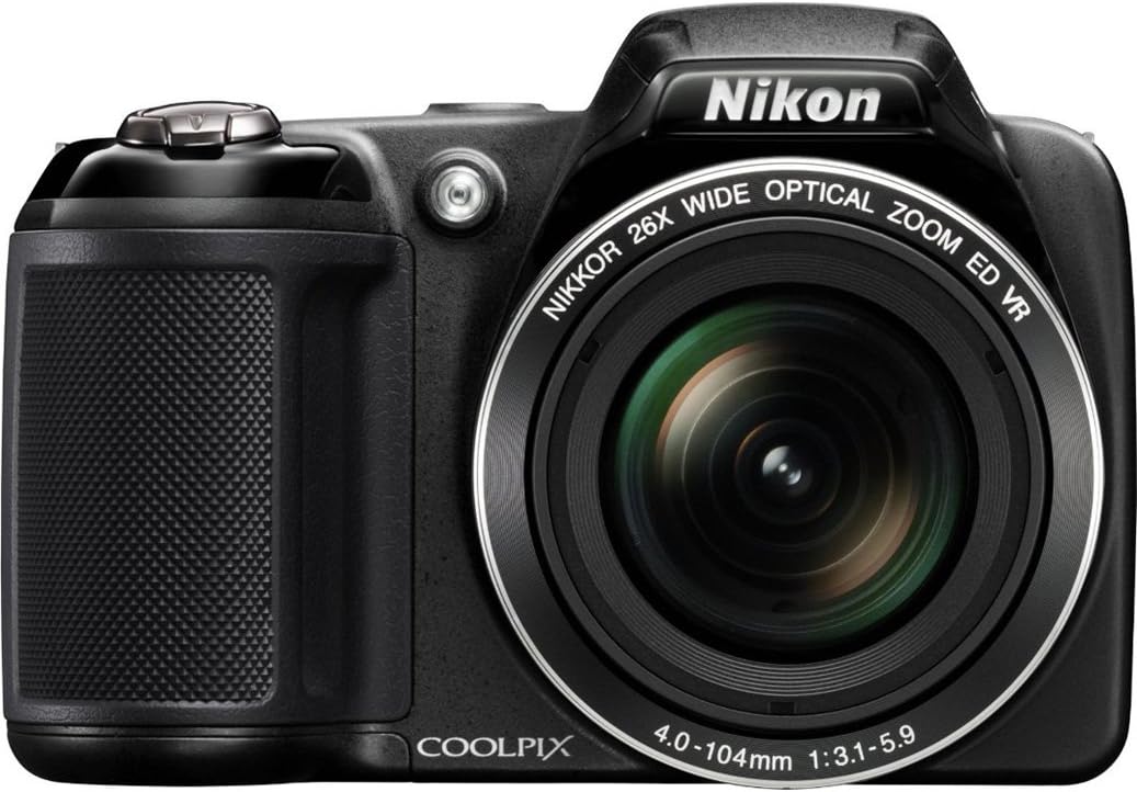 Nikon Coolpix L320 16.1MP Digital Camera with 26x Optical Zoom - Black