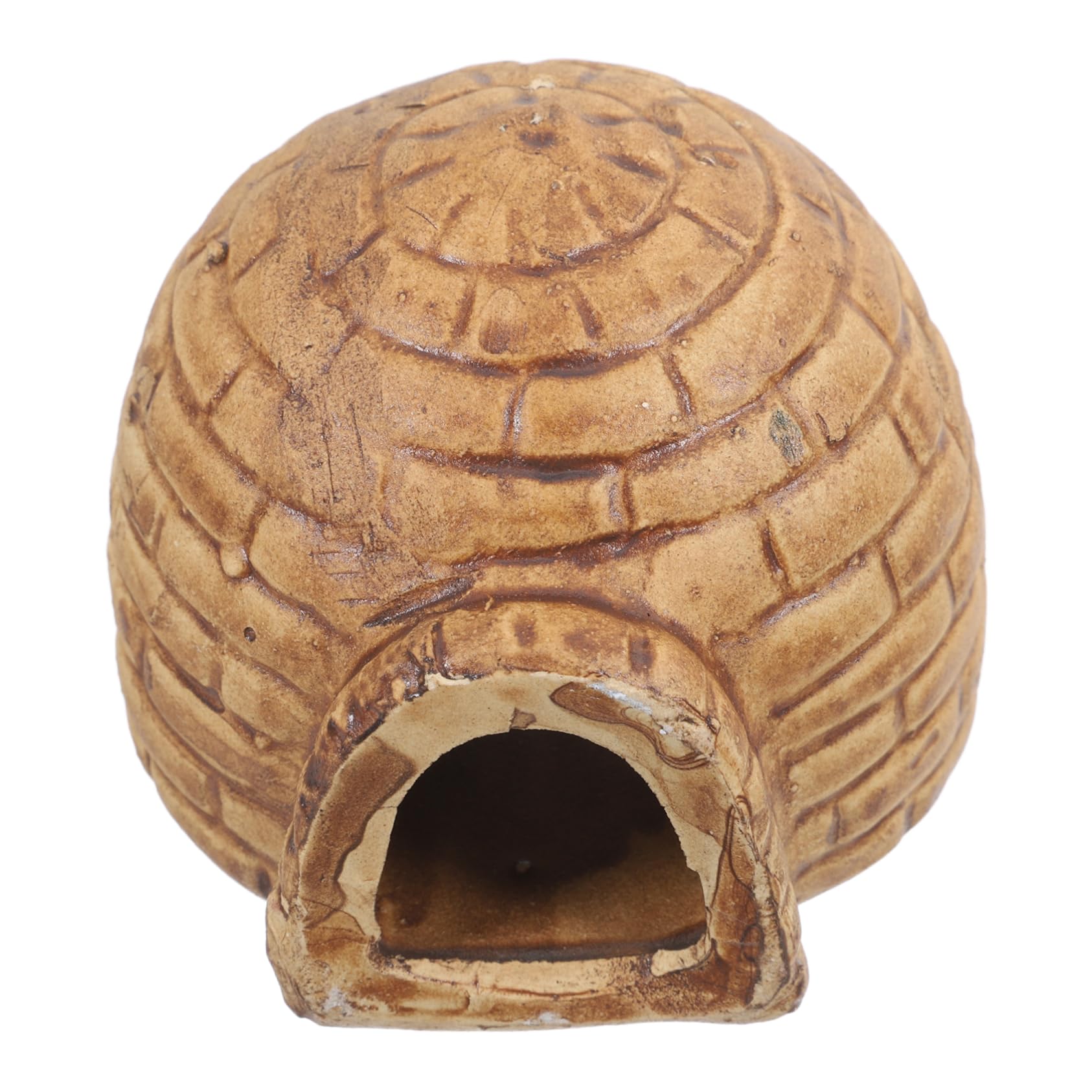 BESPORTBLE Aquarium Shrimp Hideout Igloo Betta Fish Shelter Reptile Hides Fish Tank Cave Turtle Tank Accessories