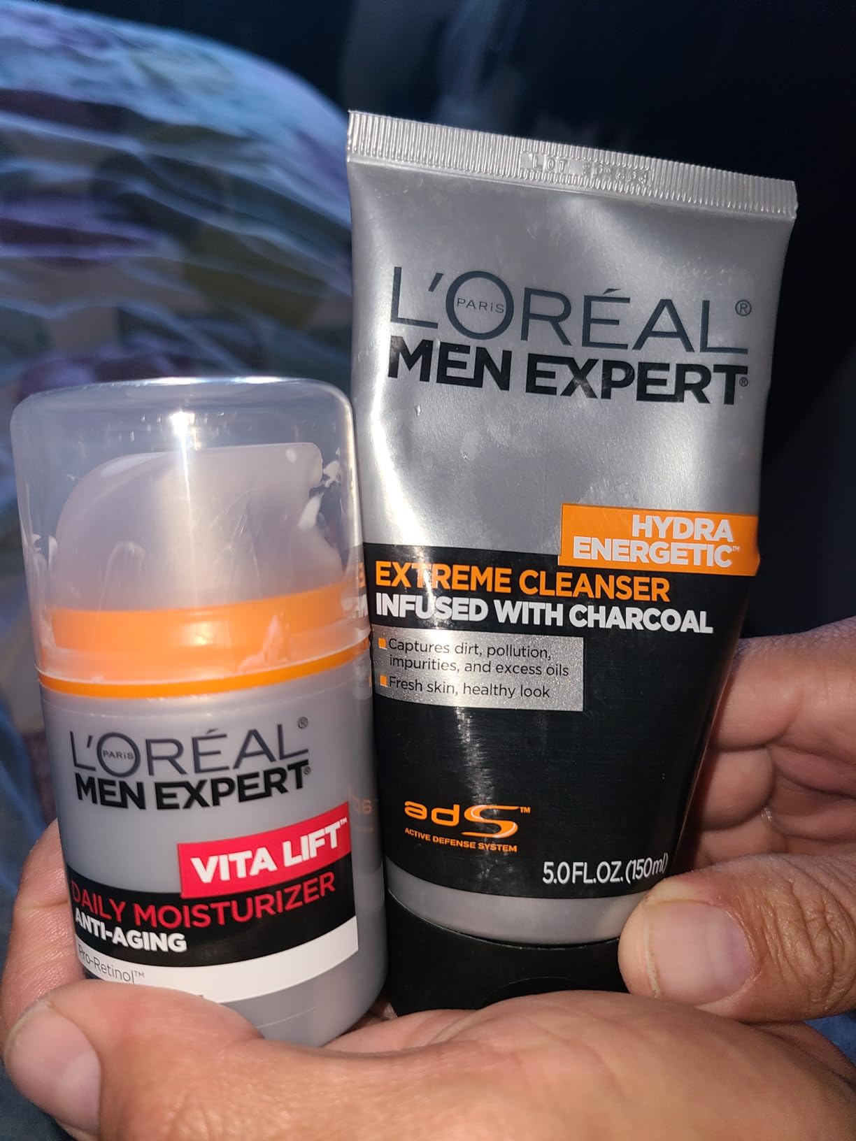 L'Oreal Paris Men Expert Charcoal Facial Cleanser & Anti