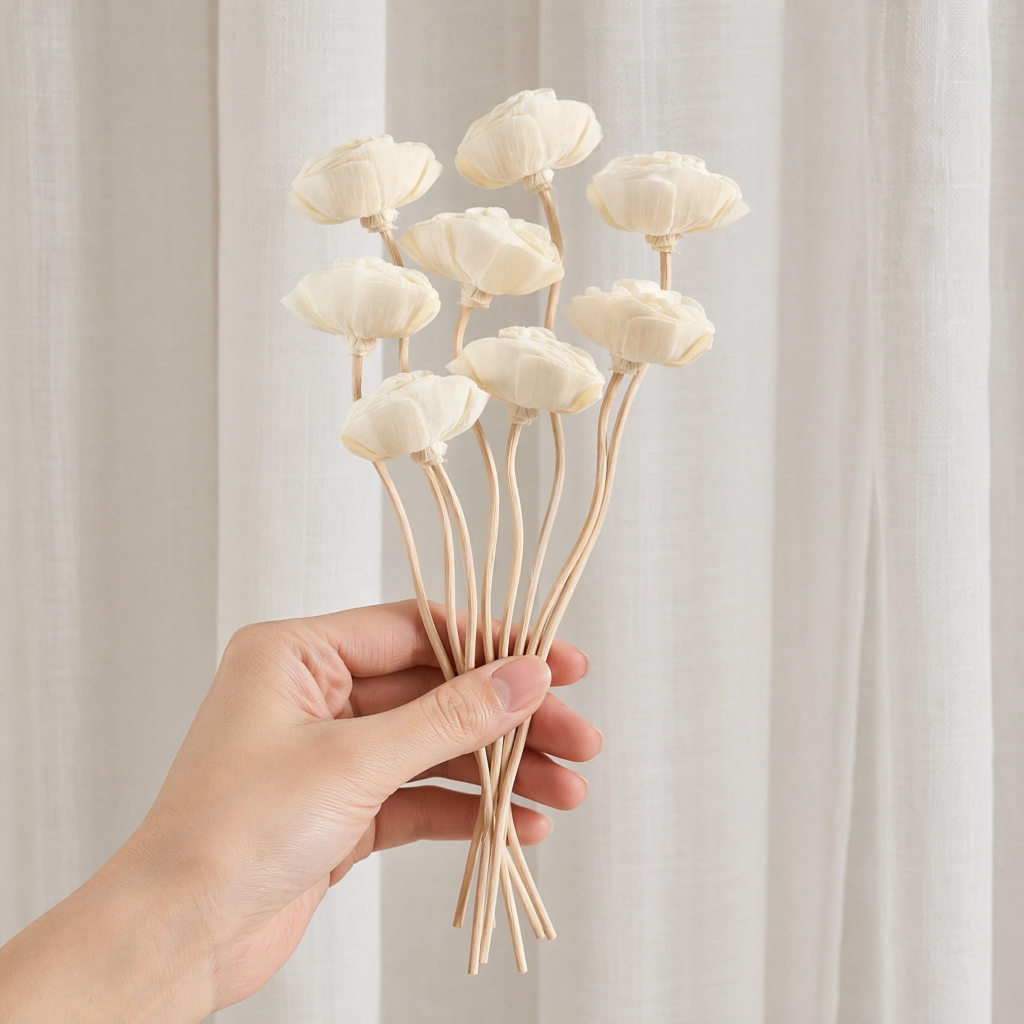 Cabilock 4sets Feuerlose Sticks Natürliche Rattan Diffusor Sticks Diffusoren Für Wohnkultur 9 Stücke * 4