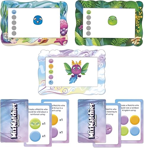 Miniatura 2 de Hasbro Gaming MixMatchies - Juego de cartas, juego para niños, juego familiar para edades de 8 años en adelante, de 2 a 6 jugadores