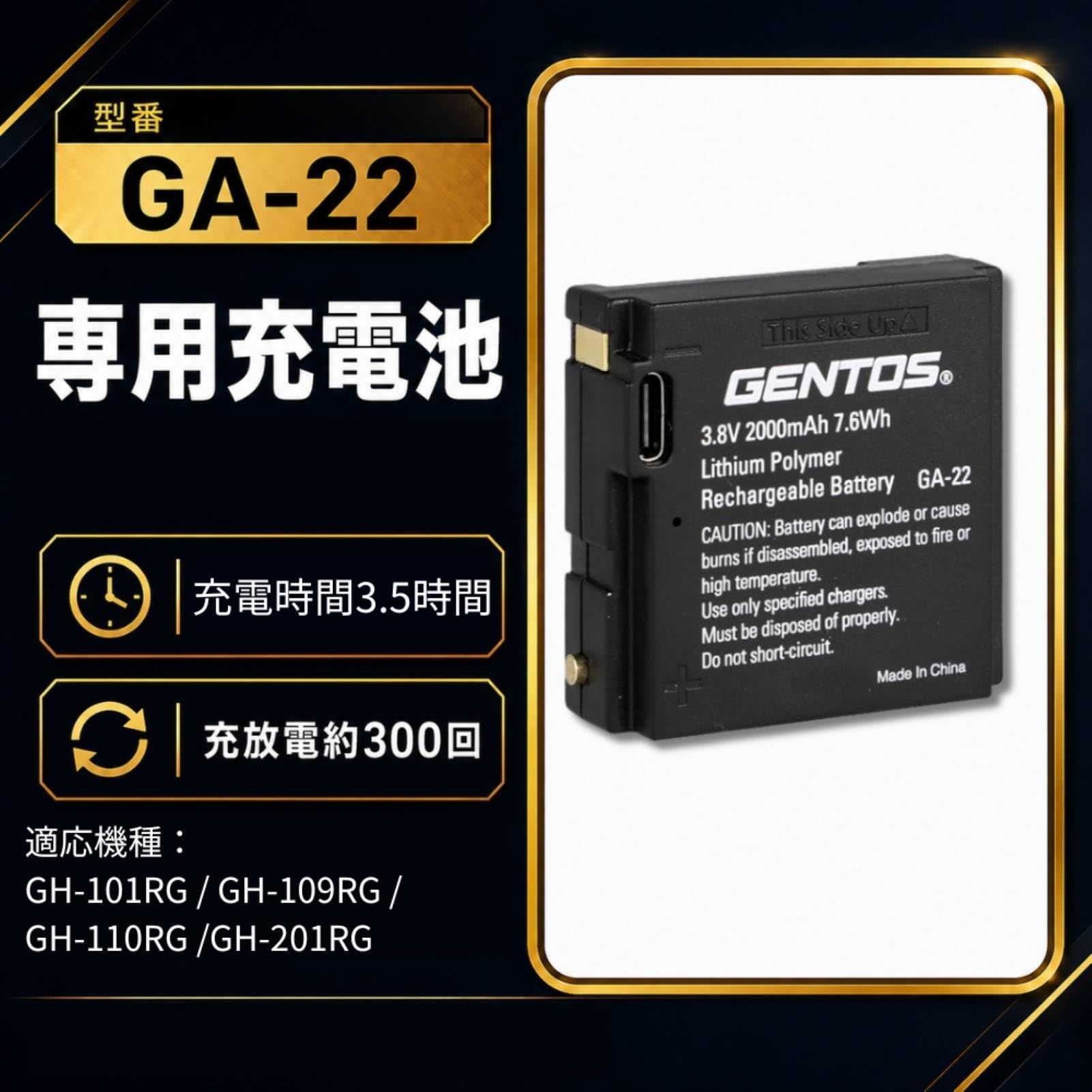 Amazon | GENTOS(ジェントス) LED ヘッドライト USB充電式 【明るさ550