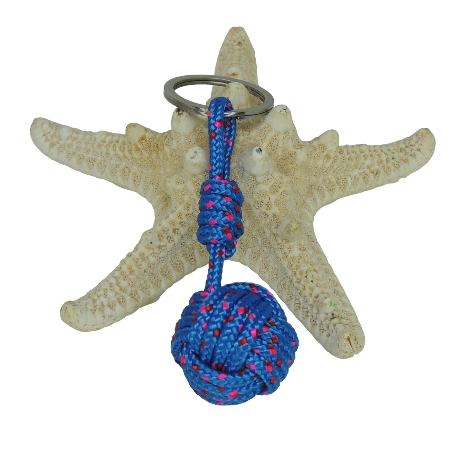 Porte-clés Pomme de Touline bleu