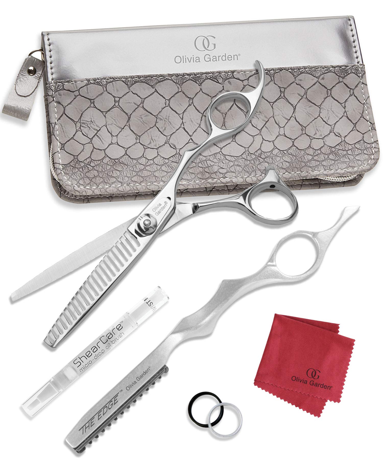 Olivia Garden TextureCut Professional Hairdressing Thinner Intro Case