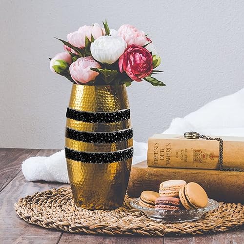 Miniatura 3 de Cintas de resina con diamantes de imitación de 3 yardas, cinta autoadhesiva de diamantes de imitación, tiras de cristal, rollo de resina con