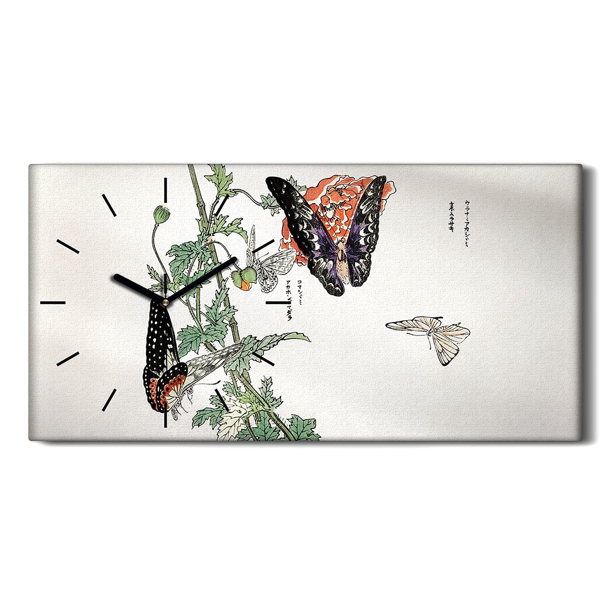 Horloge sur Toile sans Bruit pour retrouver le Sommeil de Nuit
