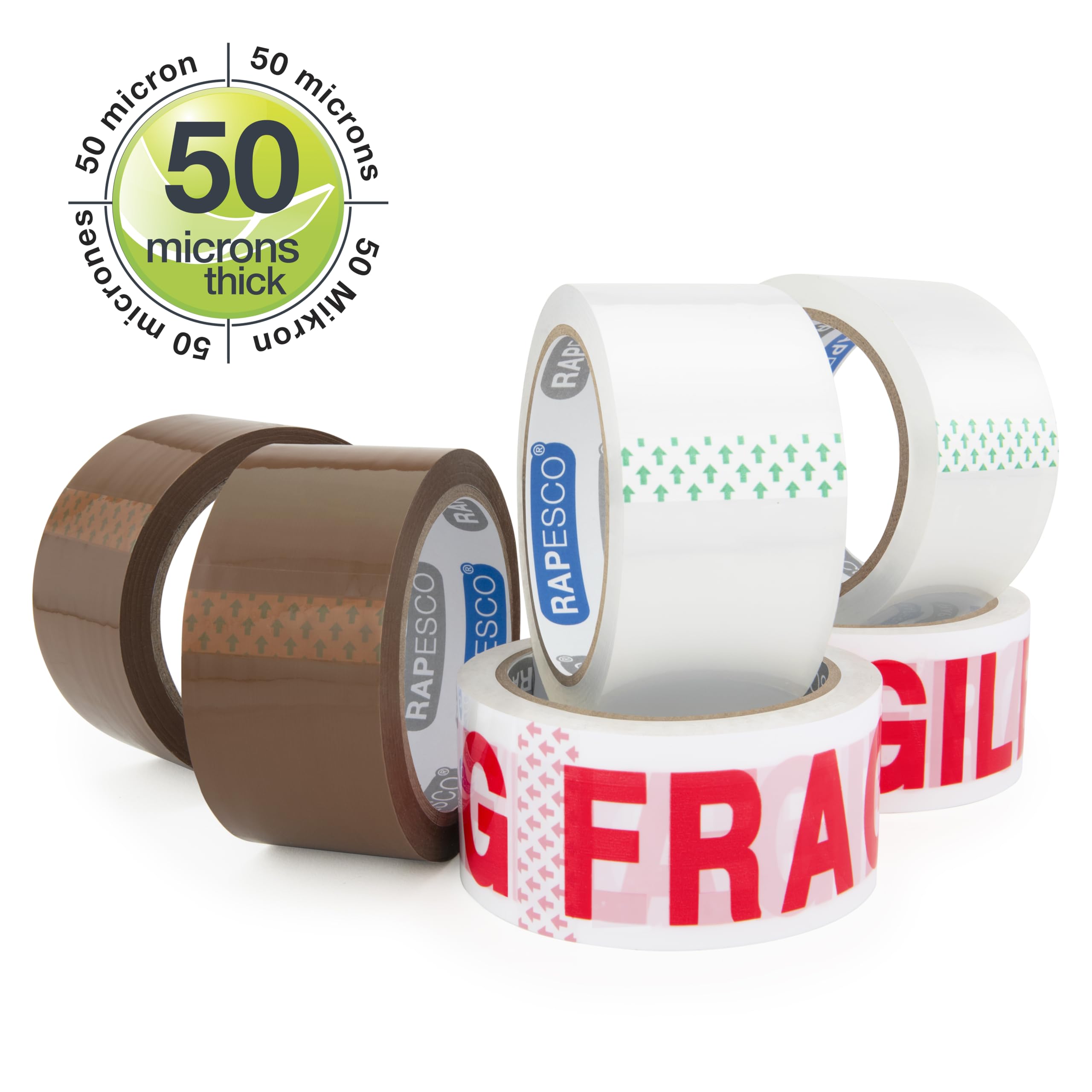 Rapesco 1687 Assortiment De Rouleaux De Ruban Adhésif D