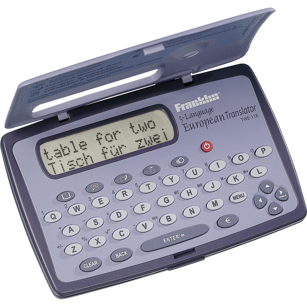 Franklin TWE-118 5 Language European Translator