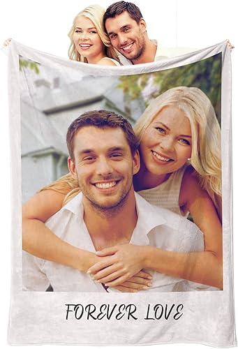 Miniatura 1 de Yasion Mantas personalizadas con fotos, disfraz personalizado para parejas con imágenes, regalos personalizados para hombres, esposa, mujer, mi