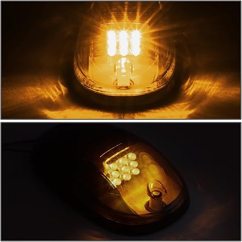 Miniatura 3 de DNA Motoring ROOFL-T1-SM 5 luces LED de techo con lente ahumada [para Dodge Ram 1500-5500 02-18]