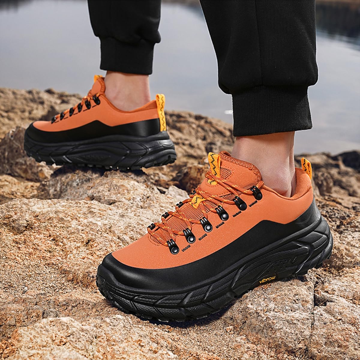 Scarpe da Escursionismo Alpinismo Casuale Uomo Sneakers Leggere Impermeabili Antiscivolo Scarpe Sportive Trail Running