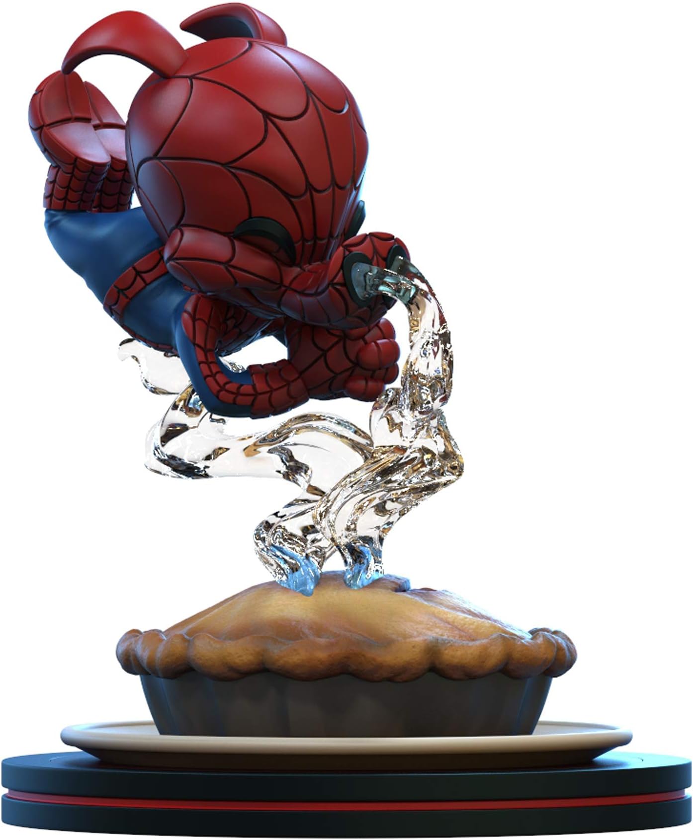 Quantum Mechanix Marvel Spider-Ham Q-Fig Diorama Figure,4 inches,multi-colored