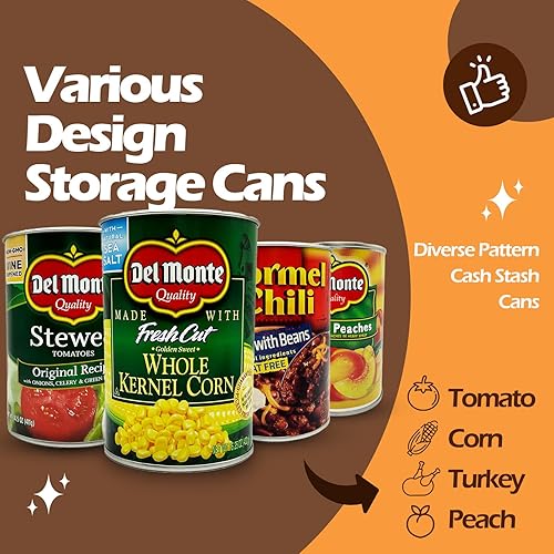 Miniatura 4 de Cloud Maison La lata de sopa falsa se desvía segura  Mantén tus objetos de valor seguros  como joyas, efectivo, dinero, monedas, llaves de coche