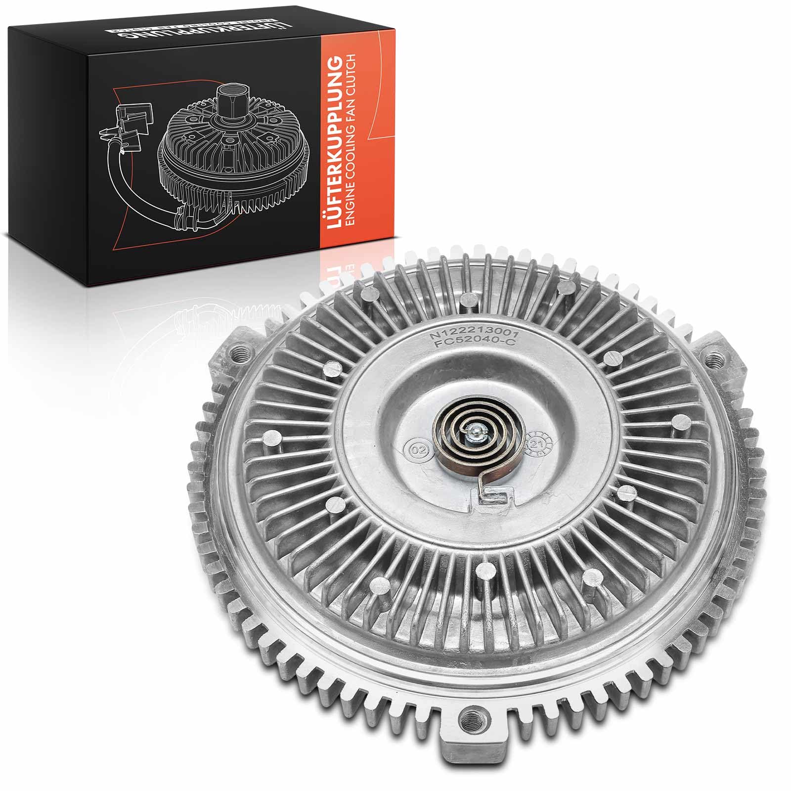 Frankberg Frizione della ventola Compatibile con Serie 7 E32 730i iL Serie 7 E32 735i iL Serie 5 E34 535i Serie 5 E34 530i Z3 Coupé E36 M Replace# 36706,FC139