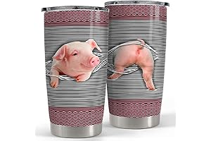 Swine Delightful Insulated Tumbler: The Perfect Gift for Pig-Loving Divas